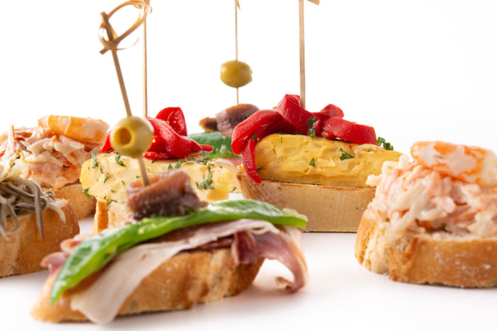Clases virtuales de cocina - tapas y pasabocas Online